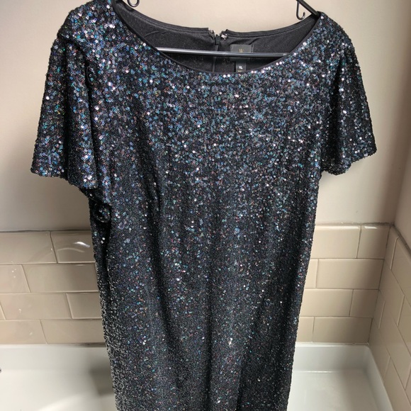 Worthington Dresses & Skirts - Worthington XL black sequin dress Worthington Dresses & Skirts - Worthington XL black sequin dress